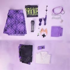 ラプラス・ダークネス 2024新衣装コスプレ｜高再現で映える悪魔風シルエット、イベントも撮影も快適 - 4枚目の画像（サムネイル）