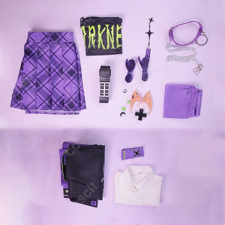 ラプラス・ダークネス 2024新衣装コスプレ｜高再現で映える悪魔風シルエット、イベントも撮影も快適 - 4枚目の画像