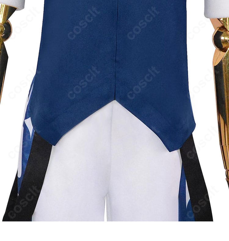 腰部ディテール｜リムルコスプレのウエストラインと切替デザイン、着脱しやすい仕様。