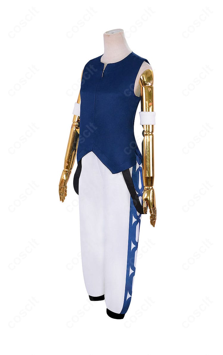 リムル＝テンペスト衣装｜左側面全体。落ち着いた色味と縫製ラインのバランスを確認できる写真。