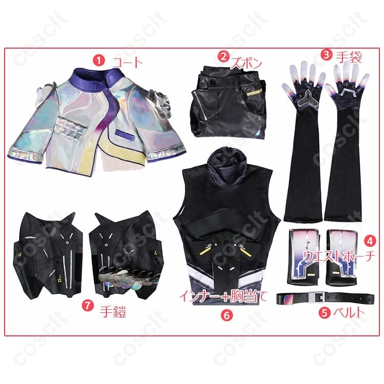 VALORANT ヴァイパー コスプレ衣装 高再現セット｜クールに決まる着用感でイベント＆撮影に最適 - 4枚目の画像