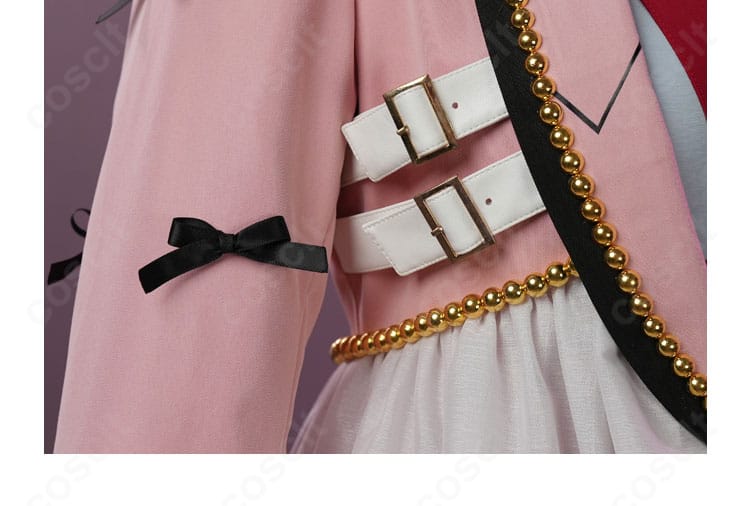 仁兎なずな 衣装の襟デザイン詳細（襟元の形状と配色）