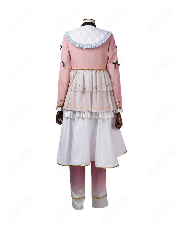 仁兎なずな バツ×バッテン衣装の背面カット（背中ラインとコートの落ち感）