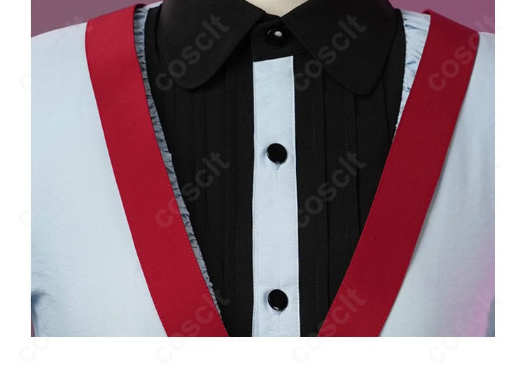 仁兎なずな コスチュームのインナーシャツ正面ディテール