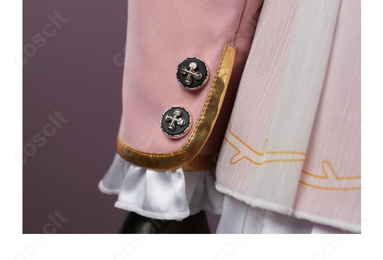 仁兎なずな 衣装の袖口ディテール（カフスと装飾パーツ）