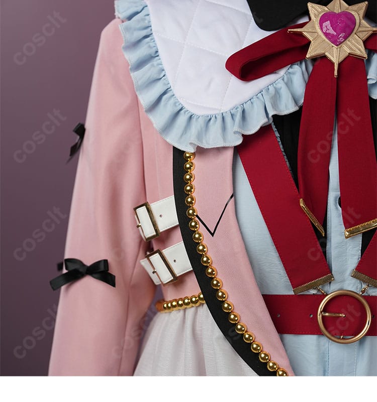 仁兎なずな 衣装の肩袖装飾ディテール（エッジのラインと素材感）