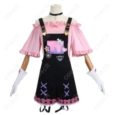 にじさんじ マリア・マリオネット オーバーオール衣装 高再現で可愛い、通気性◎のドール風コス