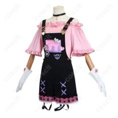 にじさんじ マリア・マリオネット オーバーオール衣装 高再現で可愛い、通気性◎のドール風コス - 2枚目の画像（サムネイル）