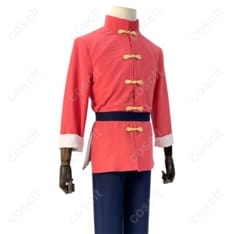 らんま1/2 早乙女乱馬 カンフー服コスプレ 高再現で快適な着用感、イベント撮影に最適 - 4枚目の画像（サムネイル）