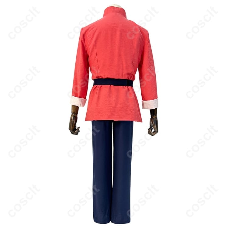 らんま1/2 早乙女乱馬 カンフー服コスプレ 高再現で快適な着用感、イベント撮影に最適 - 2枚目の画像