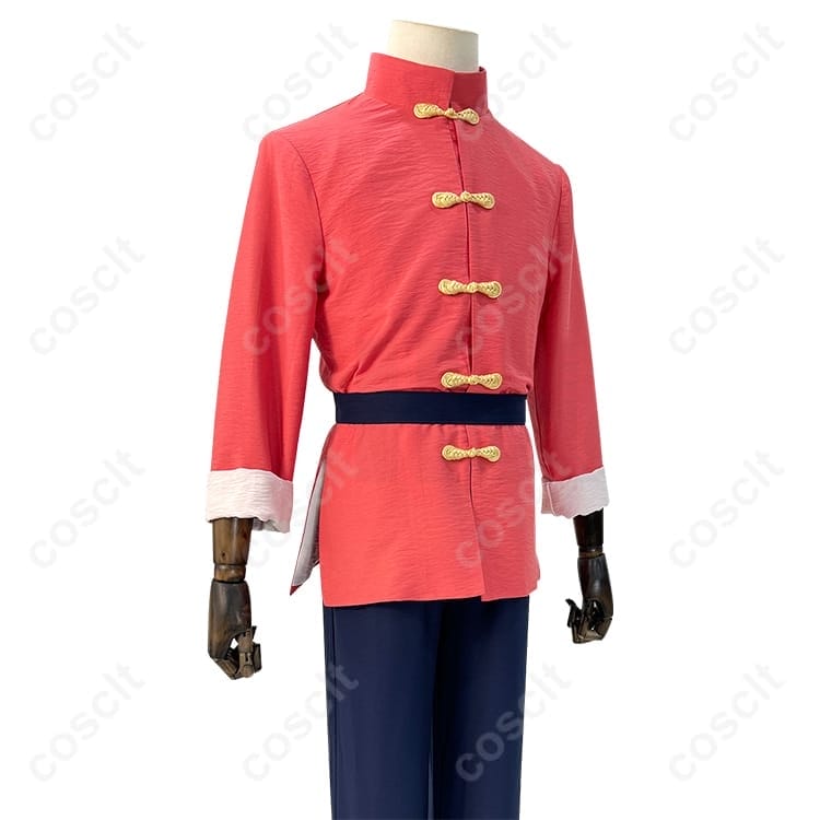 らんま1/2 早乙女乱馬 カンフー服コスプレ 高再現で快適な着用感、イベント撮影に最適 - 4枚目の画像