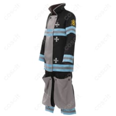 炎炎ノ消防隊（炎炎ノ消防隊） 森羅日下部 コスプレ衣装 第８特殊消防隊 消防服【忠実再現・高品質】 - 3枚目の画像（サムネイル）