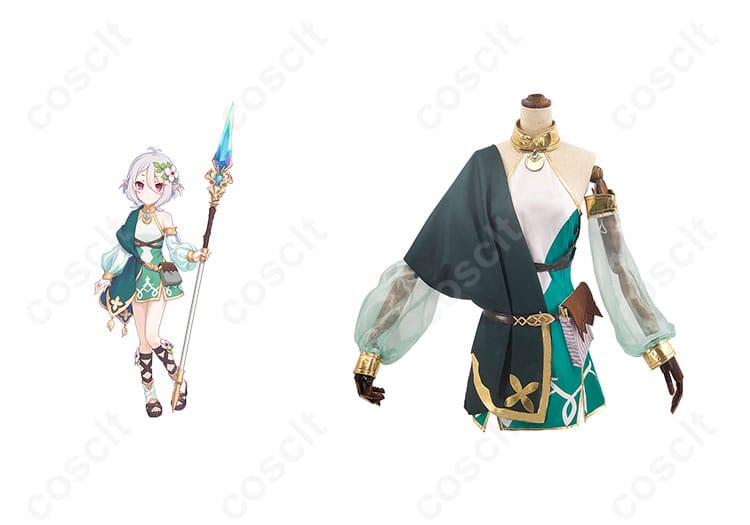 プリコネR コッコロ コスプレ衣装 正面＆キャラ比較画像 ― 忠実再現を一目で確認