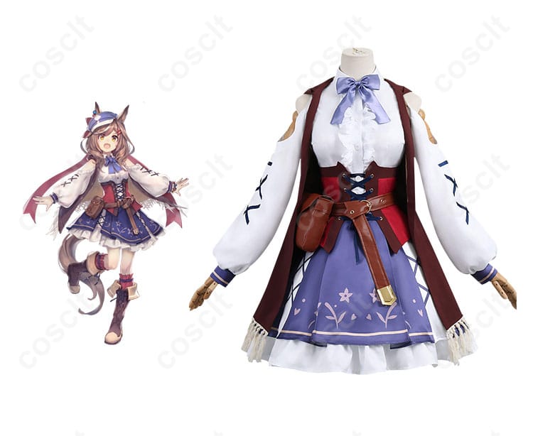 ウマ娘 マチカネタンホイザ 勝負服 コスプレ衣装 正面＋公式イラスト比較で忠実再現をチェック