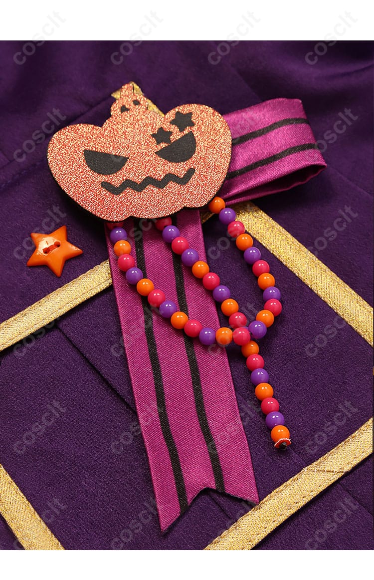 遊木真ハロウィンコスプレ衣装 胸部アクセサリー拡大 高品質刺繍で華やかさUP