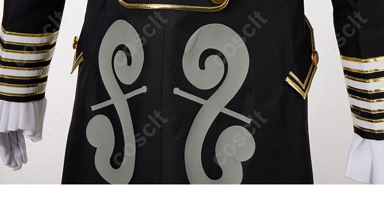 FGOアーケード ネモ 第二段階 コスプレ衣装 背面装飾の細かい仕上がり