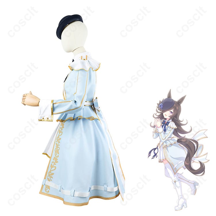 ウマ娘 プリティーダービー（ウマ娘） ライスシャワー（ライス） コスプレ衣装 スノーウィ・インテグレティ｜忠実再現・送料無料【コスプレ通販】 - 4枚目の画像