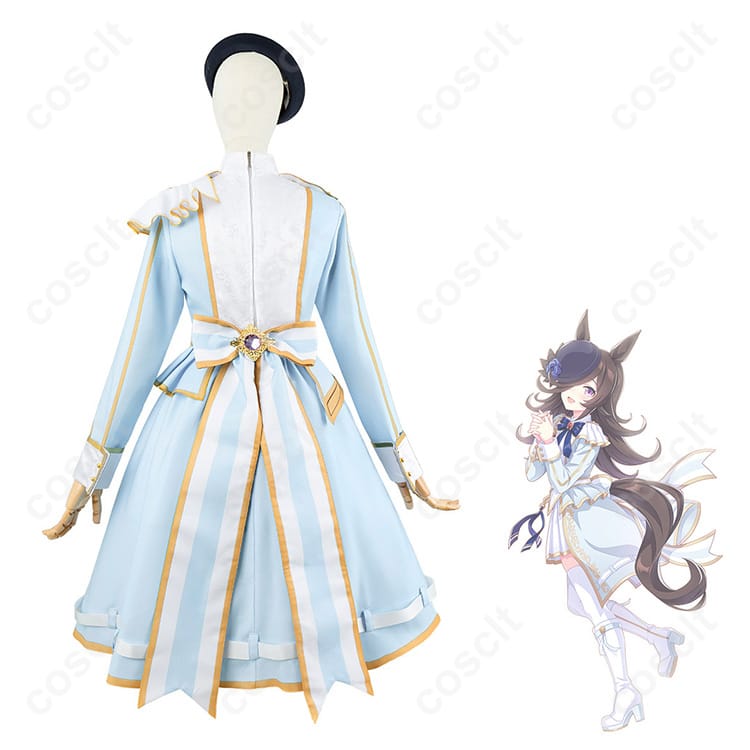 ウマ娘 プリティーダービー（ウマ娘） ライスシャワー（ライス） コスプレ衣装 スノーウィ・インテグレティ｜忠実再現・送料無料【コスプレ通販】 - 5枚目の画像