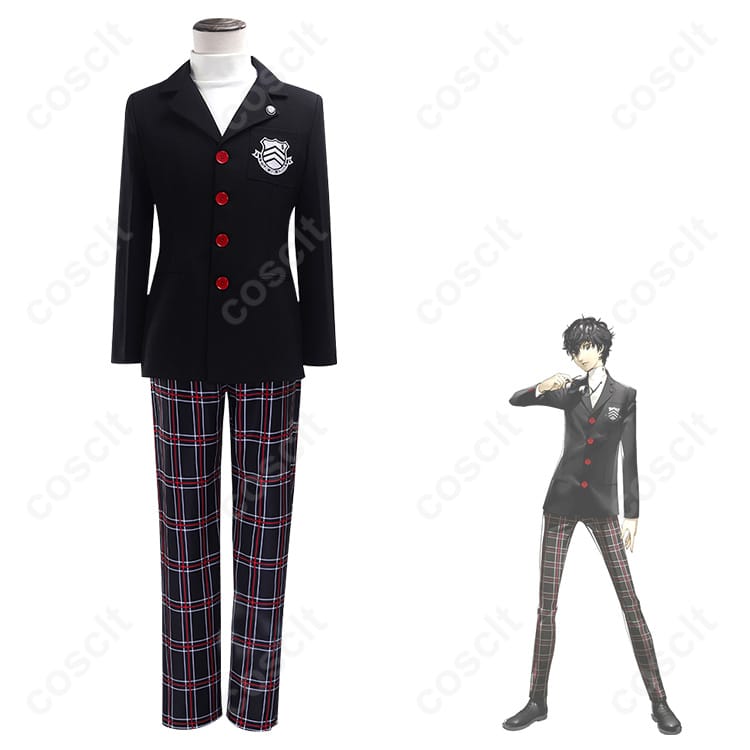 ペルソナシリーズ（P5） ペルソナ5（P5） 雨宮蓮（ジョーカー） コスプレ衣装 通常版（忠実再現＆快適素材）｜コスプレ通販 - 1枚目の画像