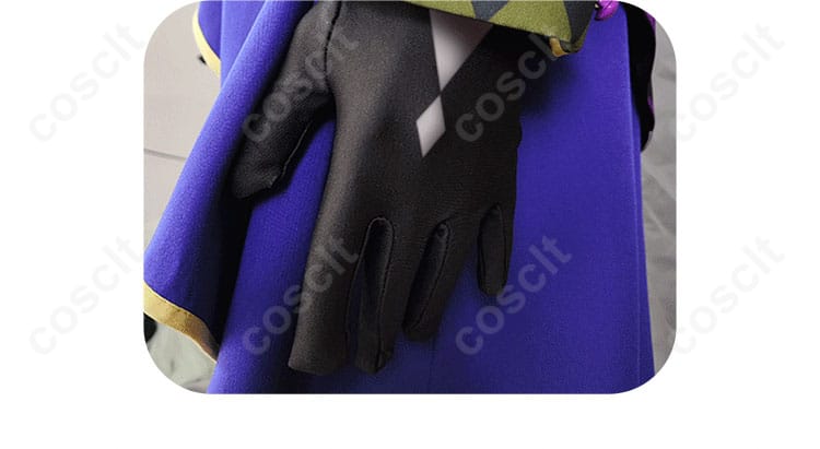 神代類 コスプレ衣装の手袋装飾。細部まで丁寧に作り込まれたデザイン。
