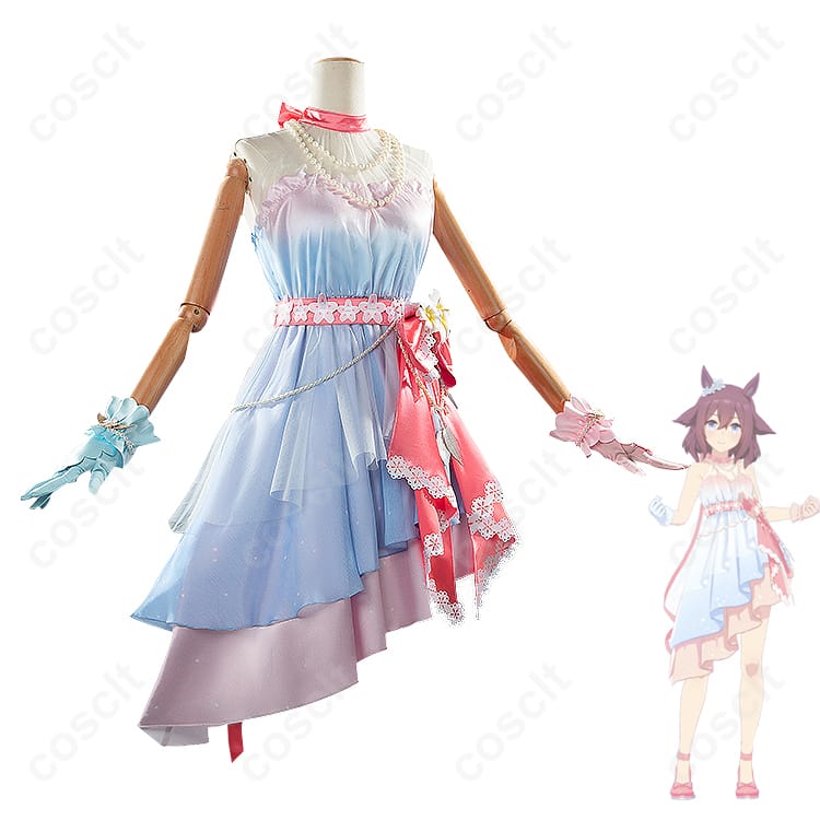ウマ娘 プリティーダービー（ウマ娘） サクラチヨノオー コスプレ衣装 Fleur Enneigée（ダンス衣装）｜忠実再現＆高品質コスプレ通販 - 2枚目の画像