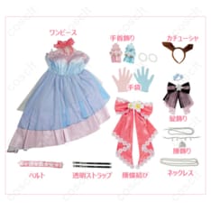 ウマ娘 プリティーダービー（ウマ娘） サクラチヨノオー コスプレ衣装 Fleur Enneigée（ダンス衣装）｜忠実再現＆高品質コスプレ通販 - 5枚目の画像（サムネイル）