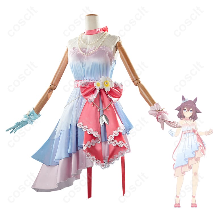 ウマ娘 プリティーダービー（ウマ娘） サクラチヨノオー コスプレ衣装 Fleur Enneigée（ダンス衣装）｜忠実再現＆高品質コスプレ通販 - 3枚目の画像