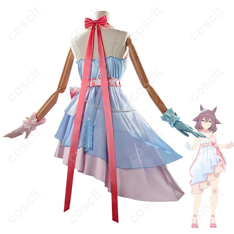 ウマ娘 プリティーダービー（ウマ娘） サクラチヨノオー コスプレ衣装 Fleur Enneigée（ダンス衣装）｜忠実再現＆高品質コスプレ通販 - 4枚目の画像