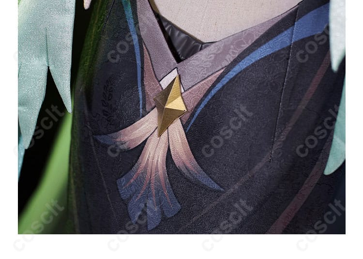 原神 閑雲 コスプレ衣装 各装飾パーツの繊細な作り込み