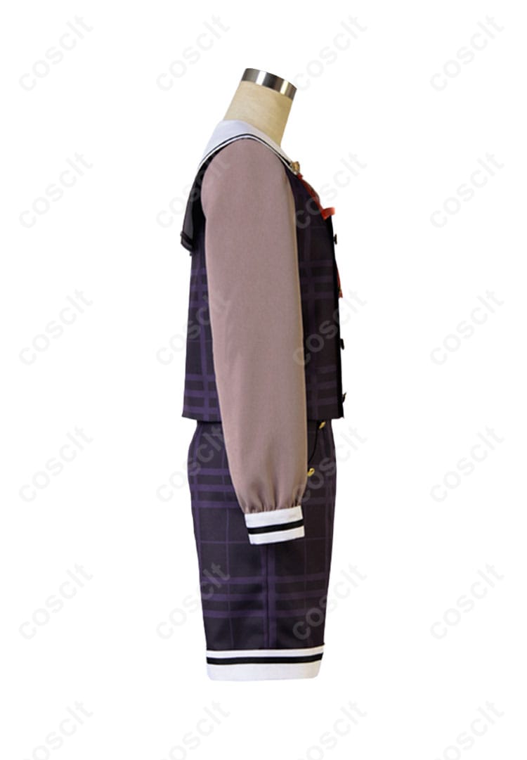 あんスタ 仙石忍 制服ver コスプレ衣装 右側アングル｜シルエット確認