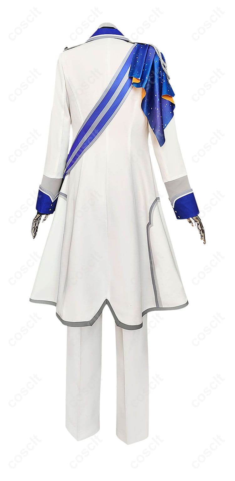 プロセカ 天馬司 コスプレ衣装 背面ビュー｜コート裾まで高品質仕立て