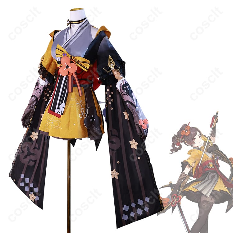 原神 千織 コスプレ衣装 フォンテーヌ 透け感＆精緻な刺繍デザイン コスプレ通販 - 2枚目の画像