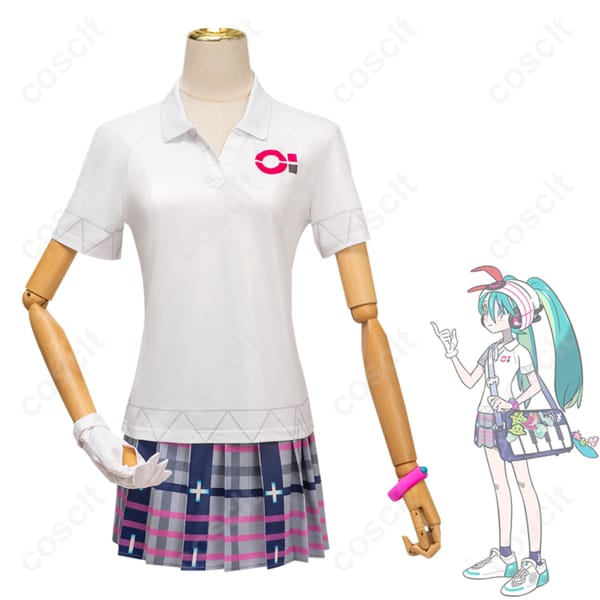 ポケモン × 初音ミク コラボレーション（Project Voltage） 初音ミク エスパーミク コスプレ衣装 『ポケットモンスター』コスプレ衣装 高忠実度再現／カスタムオーダー可