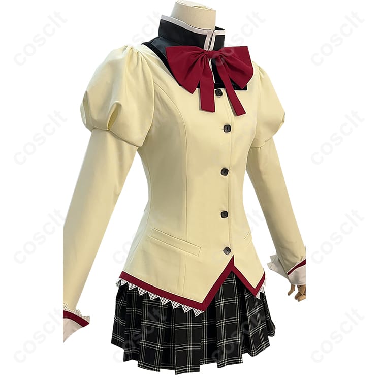 劇場版 魔法少女まどか☆マギカ〈ワルプルギスの廻天〉 コスプレ衣装 鹿目まどか・暁美ほむら 見滝原中学校 制服 コスプレ通販 高還原度・高品質 - 2枚目の画像