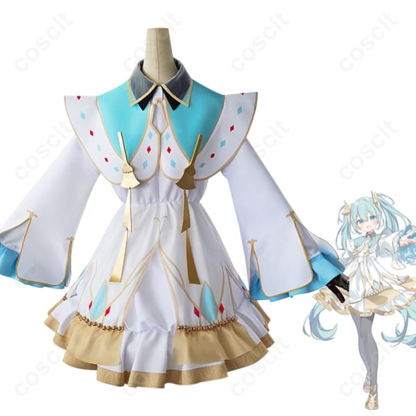 初音ミク クリスマス 2023 コスプレ衣装 『初音ミク』コスプレ衣装 可愛くて豪華なデザイン｜クリスマス限定バージョン