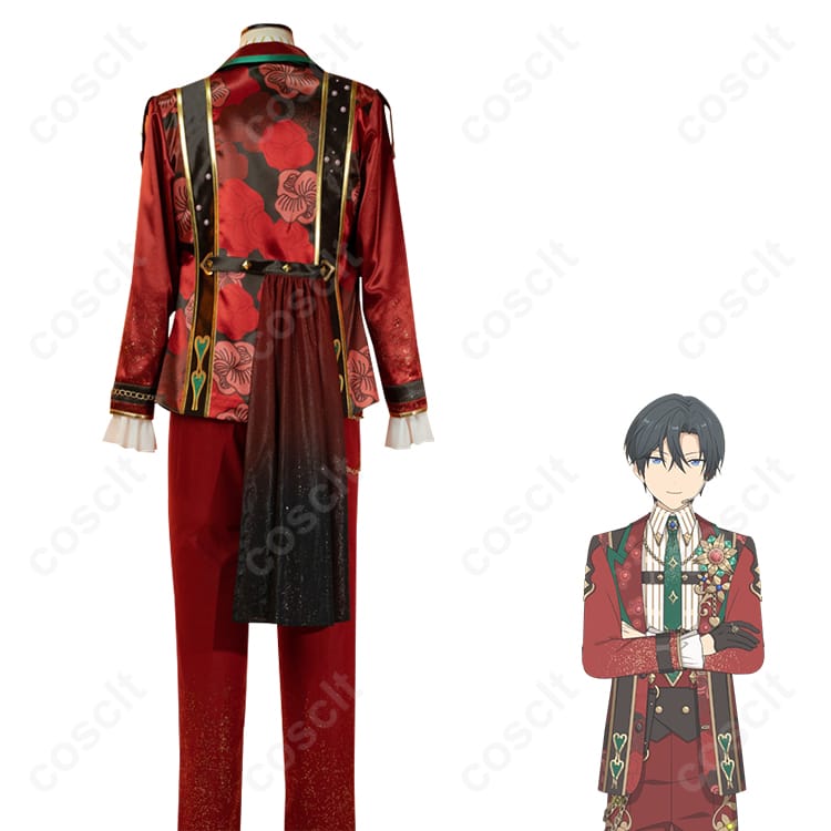 あんさんぶるスターズ！！（あんスタ） 氷鷹北斗・明星スバル・遊木真・衣更真緒 コスプレ衣装 『Trickstar』 贈り物★子供たちのためのXday！ Xday衣装（カスタム対応） - 3枚目の画像