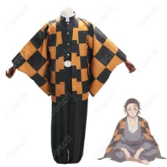 鬼滅の刃（鬼滅） 竈門炭十郎 コスプレ衣装（通常和装） 忠実再現 コスプレ通販