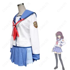 Angel Beats! 仲村ゆり コスプレ衣装 死んだ世界戦線制服 高忠実再現 コスプレ通販 - 2枚目の画像（サムネイル）