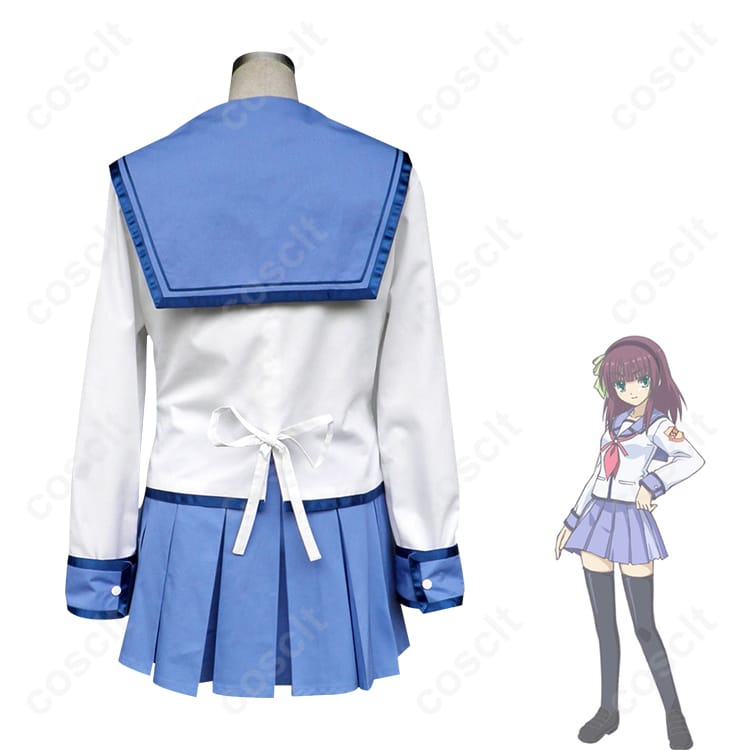 Angel Beats! 仲村ゆり コスプレ衣装 死んだ世界戦線制服 高忠実再現 コスプレ通販 - 3枚目の画像
