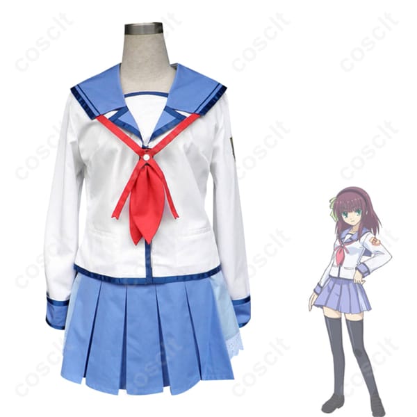 Angel Beats! 仲村ゆり コスプレ衣装 死んだ世界戦線制服 高忠実再現 コスプレ通販