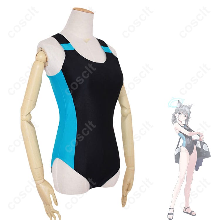 ブルーアーカイブ（水着） 砂狼シロコ コスプレ衣装 サマーVer. オーダメイド可｜高還元度・快適な着心地 - 2枚目の画像