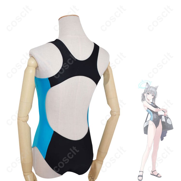 ブルーアーカイブ（水着） 砂狼シロコ コスプレ衣装 サマーVer. オーダメイド可｜高還元度・快適な着心地 - 3枚目の画像