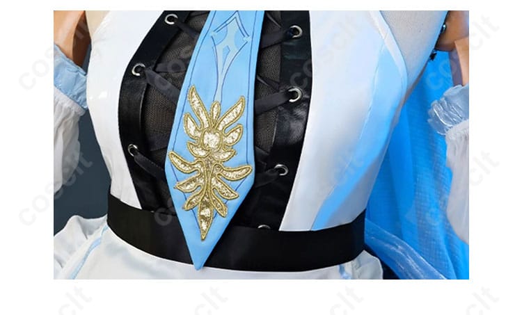 エウルア・ローレンス コスプレ衣装 胸前装飾ディテール メイド服 原神 同人衣装 高品質