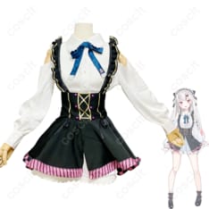 ホロライブ 百鬼あやめ コスプレ衣装 ガーリー系衣装（定制可能）かわいらしいデザイン