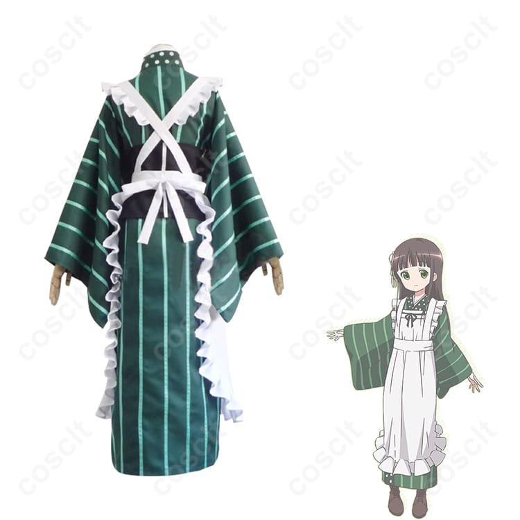 ご注文はうさぎですか？（ごちうさ） 宇治松千夜 コスプレ衣装 ラビットハウス制服（高還元度・快適素材・細部再現） - 2枚目の画像
