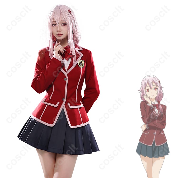ギルティクラウン（ギルクラ） 楪いのり 制服 コスプレ衣装 – 高い再現度でリアルに再現された制服デザイン - 2枚目の画像