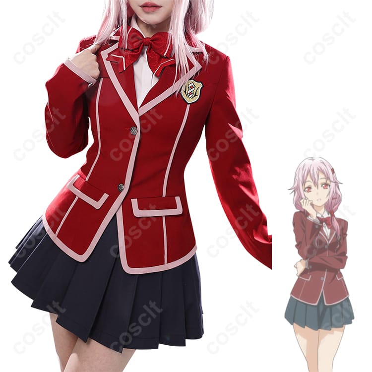 ギルティクラウン（ギルクラ） 楪いのり 制服 コスプレ衣装 – 高い再現度でリアルに再現された制服デザイン - 3枚目の画像