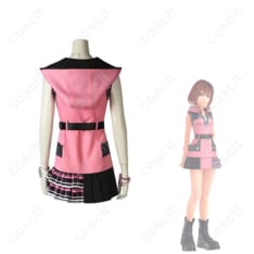 キングダム ハーツIII（KHIII） カイリ コスプレ衣装 ワンピース・インナー・ベルト・ネックレス・手首飾りセット 忠実再現・高品質 コスプレ通販 - 3枚目の画像（サムネイル）