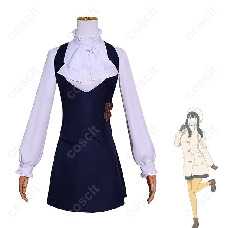 劇場版 SPY×FAMILY CODE: White ヨル・フォージャー コスプレ衣装 『SPY×FAMILY』劇場版CODE: White衣装 - 高再現度・快適な着心地 - 2枚目の画像