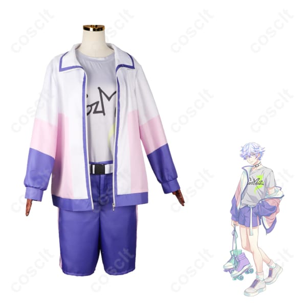 Paradox Live（パラライ） 矢戸乃上那由汰 コスプレ衣装 『Paradox Live』 コスプレ通販 高品質再現 トップス・ショートパンツ・コートセット